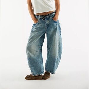 Free People Barrel Jean